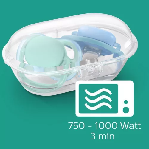 Philips AVENT SCF086/05 Játszócumi Ultra air Mintás 6-18hó bálna, 1db