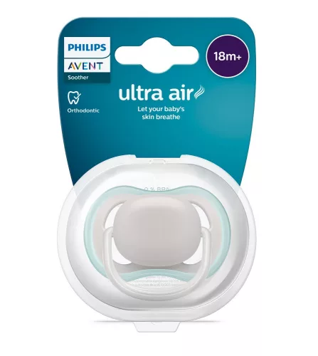 Philips AVENT SCF354/01 Játszócumi Ultra air neutral 18hó+, 1db