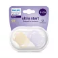   Philips AVENT SCF075/01 Játszócumi ultra start neutral 0-2hó lányos 2 db