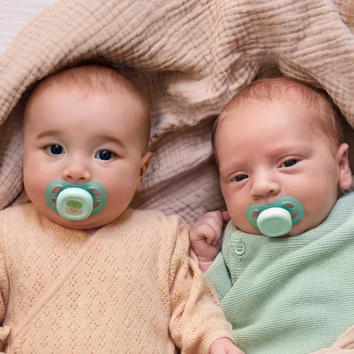 Philips AVENT SCF075/02 Játszócumi ultra start neutral 0-2hó fiús 2 db