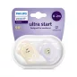   Philips AVENT SCF075/03 Játszócumi ultra start mintás 0-2hó lányos 2 db