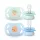 Philips AVENT SCF075/04 Játszócumi ultra start mintás 0-2hó fiús 2 db