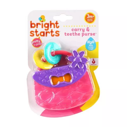 BRIGHT STARTS Rágóka - kézitáska, 3 hó+