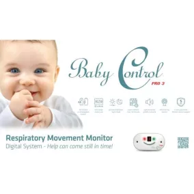  Moni Baby Control Pro 3 légzésfigyelő készülék 28x47cm 3 lappal