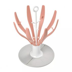   Béaba Virág alakú Összecsukható Cumisüveg Szárító - Sötét rózsaszín