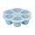 Béaba Szilikon multifunkciós bébiétel tároló - 6 x 150 ml - Viharkék -
