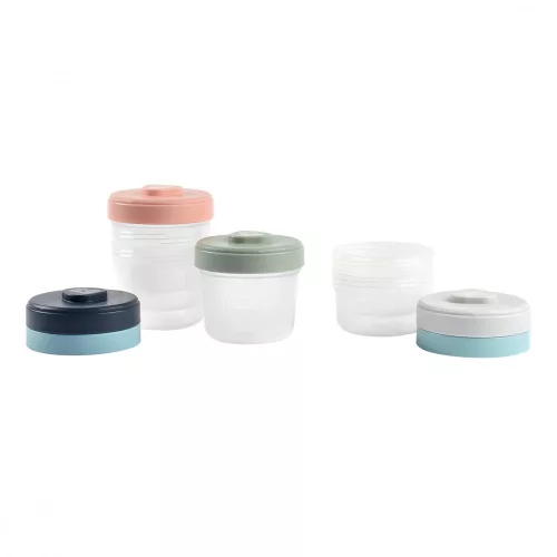 Béaba Kezdő Ételtároló szett - 6 összepattintható doboz (2x90 ml - 4x150ml)