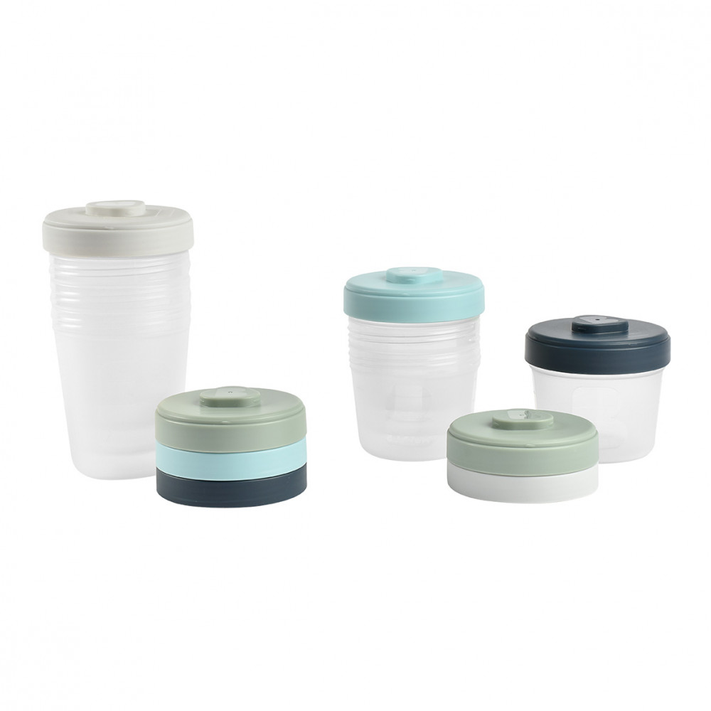 Béaba Kisgyermek Ételtároló szett - 8 összepattintható doboz 4x250 ml - 4x150 ml (913500)