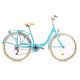 Capriolo Diana 6 sebességes női városi kerékpár 18" Türkizkék
