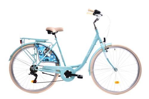 Capriolo Diana 6 sebességes női városi kerékpár 20" Türkiz 2024