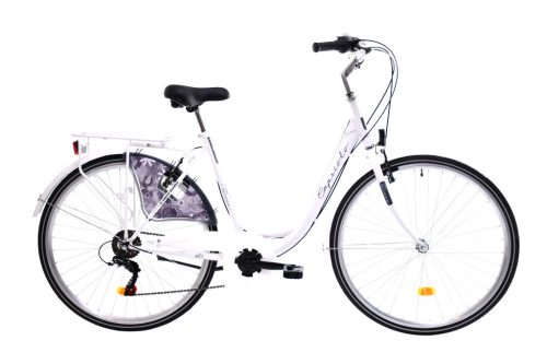 Capriolo Diana 6 sebességes női városi kerékpár 20" Fehér 2024