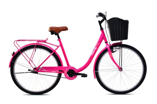 Adria Melody női városi 1 sebességes 26 kerékpár Pink