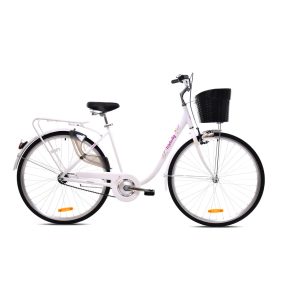 Adria Melody női városi 1 sebességes 28 kerékpár Fehér