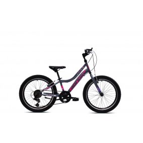   Capriolo Diavolo 200 20" gyerek kerékpár Grafit-Rózsaszín