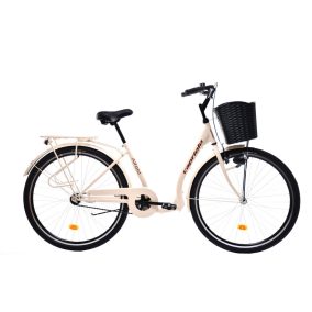   Capriolo Alföld női alacsony átlépésű városi kerékpár Krém