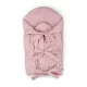 PETITE&MARS Megkötős pólya Nurse tömör kókusz betéttel Dusty Pink 75x75 cm
