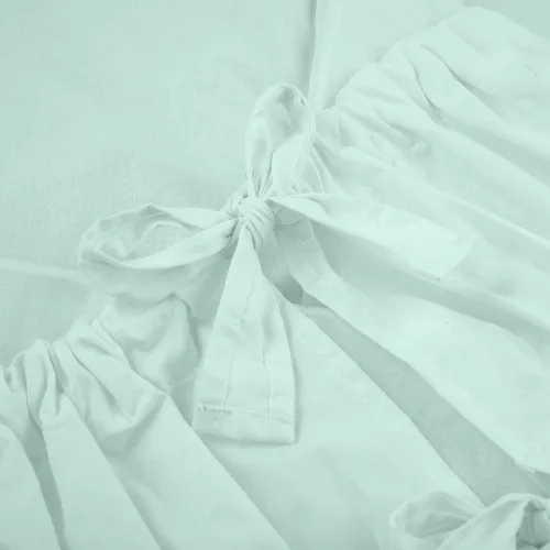 PETITE&MARS Megkötős pólya Nurse tömör kókusz betéttel Frosted Mint 75x75 cm