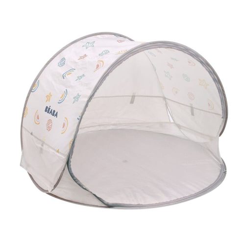 Béaba napsátor hálóval és textil redőnnyel