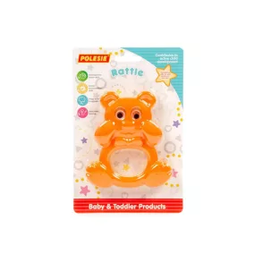 Moni Polesie műanyag csörgő maci