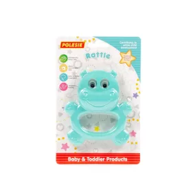 Moni Polesie műanyag csörgő víziló