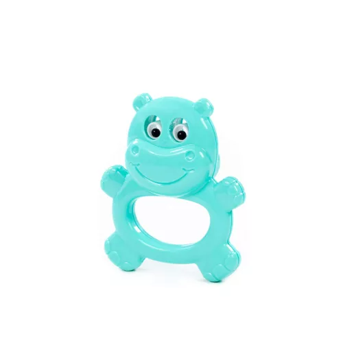 Moni Polesie műanyag csörgő víziló