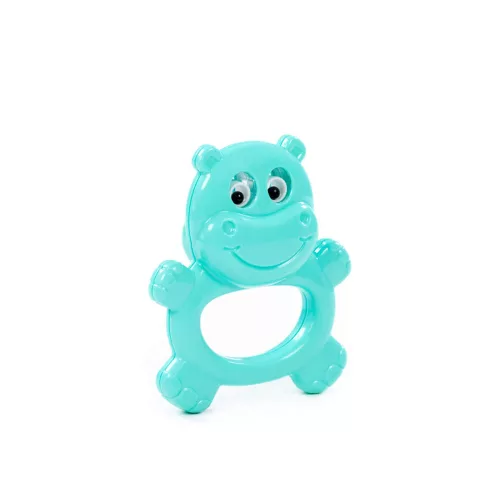 Moni Polesie műanyag csörgő víziló