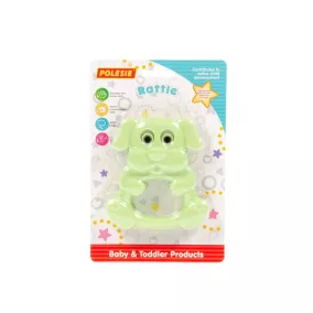 Moni Polesie műanyag csörgő kutya