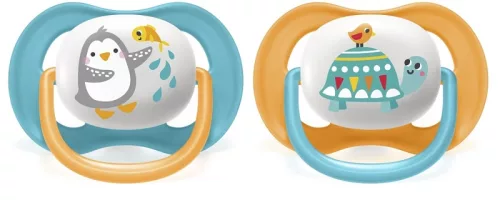 Philips AVENT SCF080/07 Ultra air játszócumi állatos 6-18 hó fiús 2 db