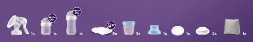 Philips AVENT SCF430/16 Kézi mellszívó kezdő szett