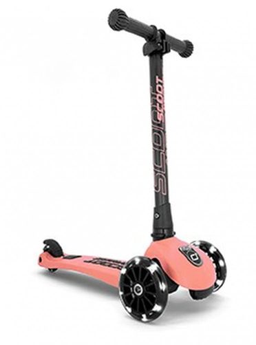 Scoot and Ride HIGHWAYKIK 3 LED Roller Peach