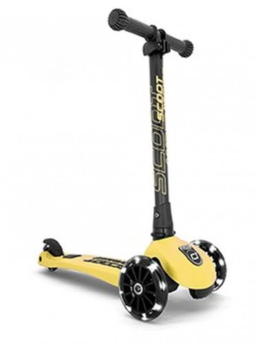 Scoot and Ride HIGHWAYKIK 3 LED Roller Lemon