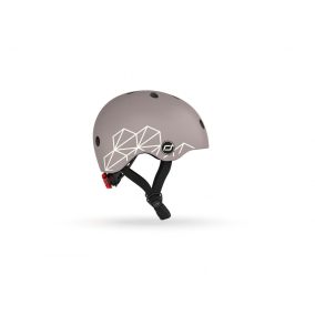 Scoot and Ride xxs gyerek sisak graphics barna