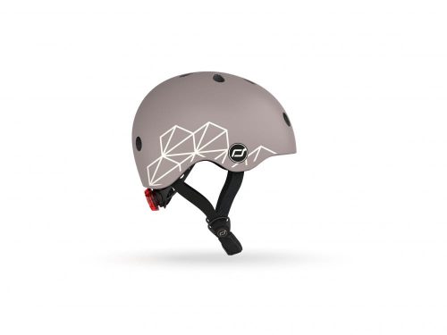 Scoot and Ride xxs gyerek sisak graphics barna