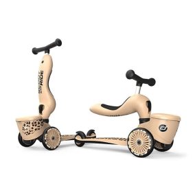   Scoot and Ride Highwaykick 1 Lifestyle 2in1 Kismotor/ Roller- Leopárd