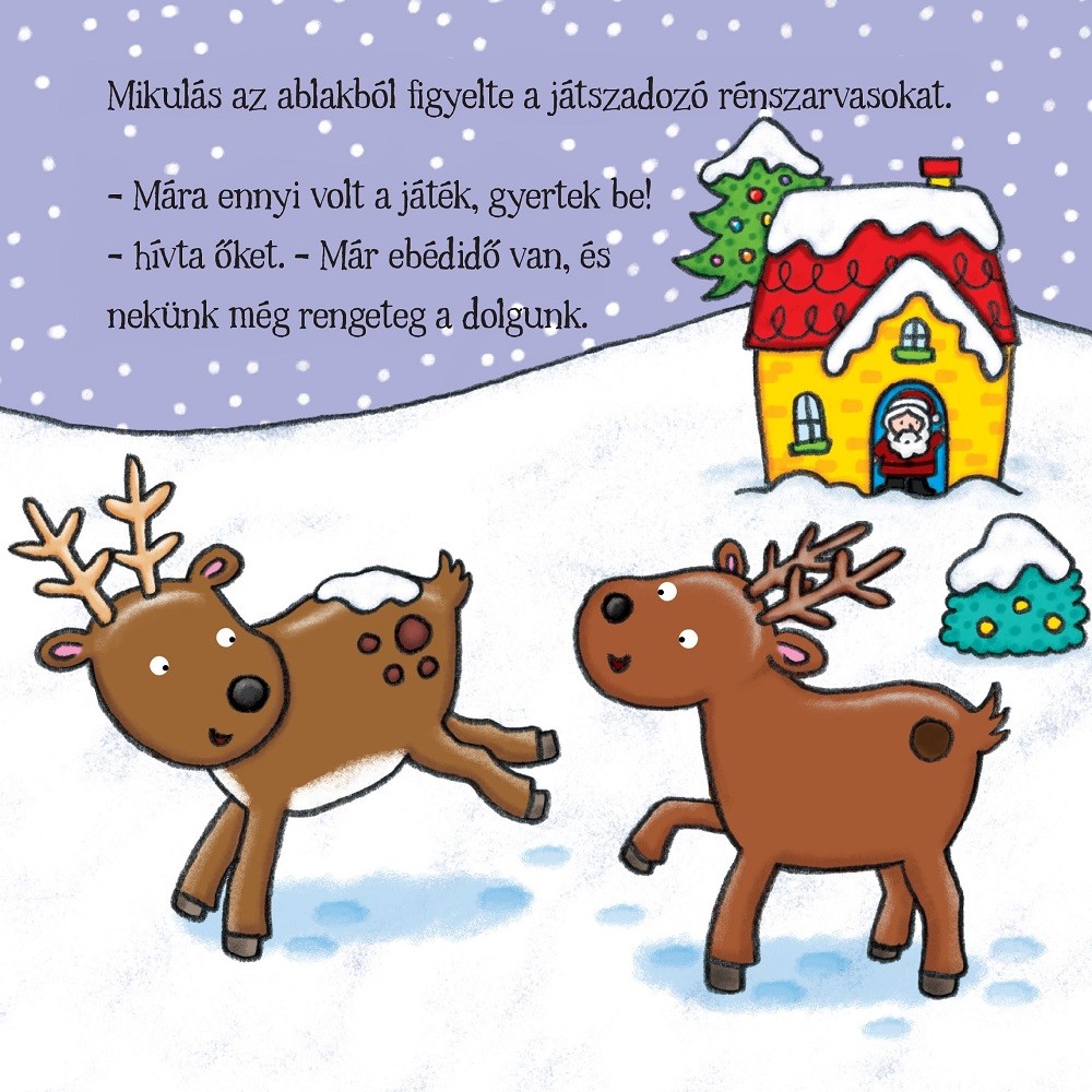 Téli történetek simogasd meg - A kicsi rénszarvas választása (9789634459668)