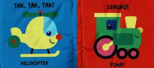 Textilkönyv rágókával- Járművek
