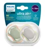 Philips AVENT SCF085/20 ultra air játszócumi neutral 6-18hó 2db