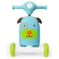  SKIP HOP Zoo ugrálókerekes 3 az 1-ben Ride-On Kutyus 12h+ 20 kg-ig