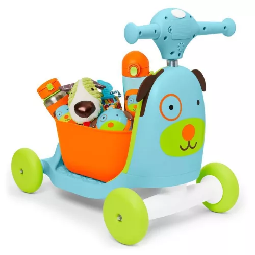 SKIP HOP Zoo ugrálókerekes 3 az 1-ben Ride-On Kutyus 12h+ 20 kg-ig