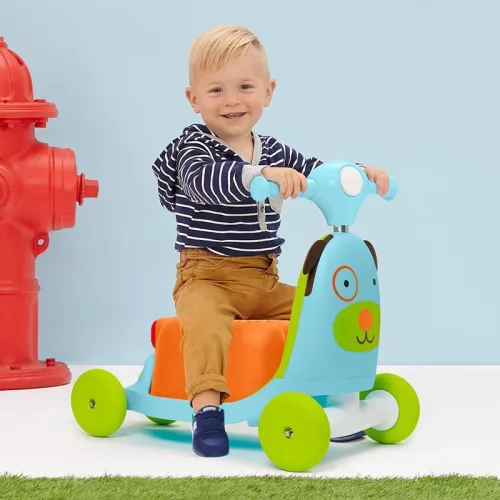 SKIP HOP Zoo ugrálókerekes 3 az 1-ben Ride-On Kutyus 12h+ 20 kg-ig
