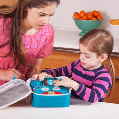 SKIP HOP Zoo Tízórai doboz 700 ml Bagoly 3év+