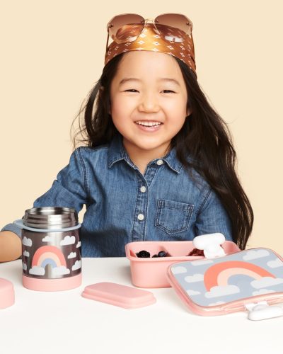 SKIP HOP Spark Style Uzsonnás doboz 700 ml Szivárvány 3év+