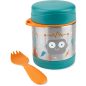   SKIP HOP Spark Style Ételtermosz kanál/villával Robot 325 ml, 3év+