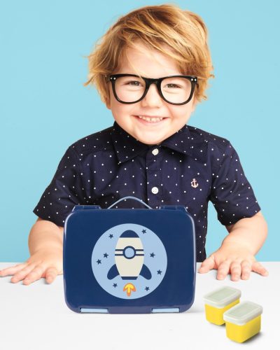 SKIP HOP Spark Style Bento Ebéddoboz Rakéta 3év+