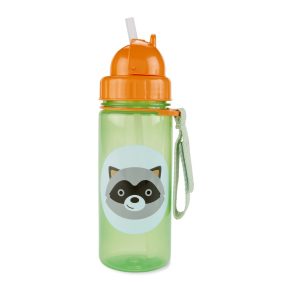   SKIP HOP Zoo Pohár szívószállal PP PVC és BPA mentes Mosómedve 12m+