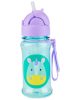 SKIP HOP Zoo Tritán Palack szívószállal 355ml Egyszarvú 12m+