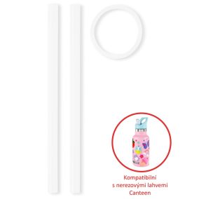 SKIP HOP Slamky náhradné na fľašu nerezovú 2ks