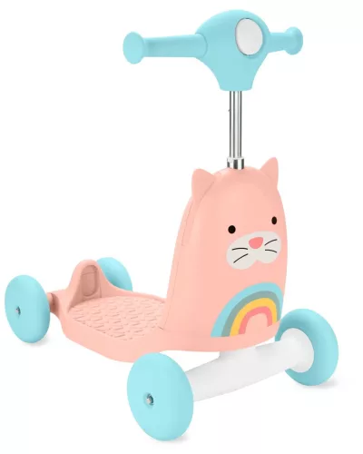 SKIP HOP Zoo lökhárító 3 az 1-ben Ride-On Macska 12 hónapos kortól 20 kg-ig