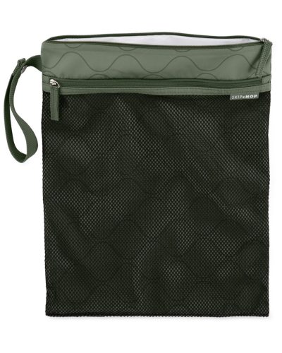 SKIP HOP Vízálló táska Grab & go Dark sage 30 x 38 cm