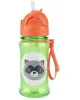 SKIP HOP Zoo Tritán Kulacs szívószállal 355ml Mosómedve 12hó+